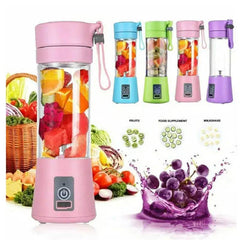 Portable Blender With USB Rechargeable Mini Kitchen Fruit Juice Mixer Home Simple Portable Electric Mini Juicer - ProTrendyz
