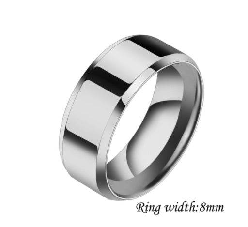 Niche Rings For Men And Women Stainless Steel Couple Rings - ProTrendyz