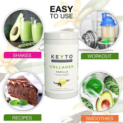 Vanilla-flavored Collagen Powder Hydrolyzed - ProTrendyz