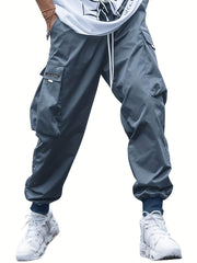 Multi-pocket Cargo Pants Men's Casual Hip-Hop Drawstring Trousers Outdoor Streetwear Sports Pant - ProTrendyz