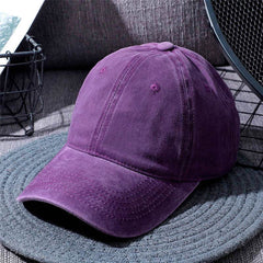 Washed Baseball Caps For Men And Women Outdoor Distressed Sun Hats Simple Caps - ProTrendyz