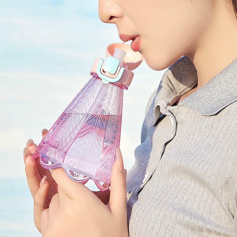 Badminton Rope Holding Straw Plastic Cup Fitness Sports Cup - ProTrendyz