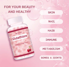 Glutathione Collagen Gummies Cherry - ProTrendyz