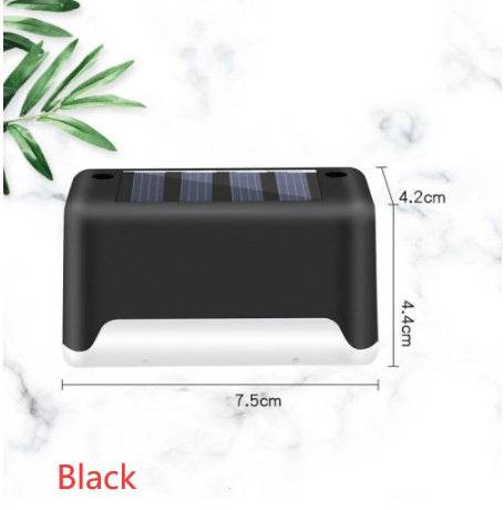 New Upgrade Waterproof LED Solar Fence Lamp Solar Deck Lights Solar Step Light Outdoor For Patio Stairs Garden Pathway Step Yard - ProTrendyz