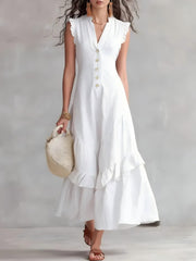 Elegant And Sophisticated Sleeveless Womens Dress