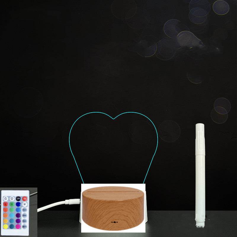 3D Acrylic Board Handwriting Message Board LED Light - ProTrendyz