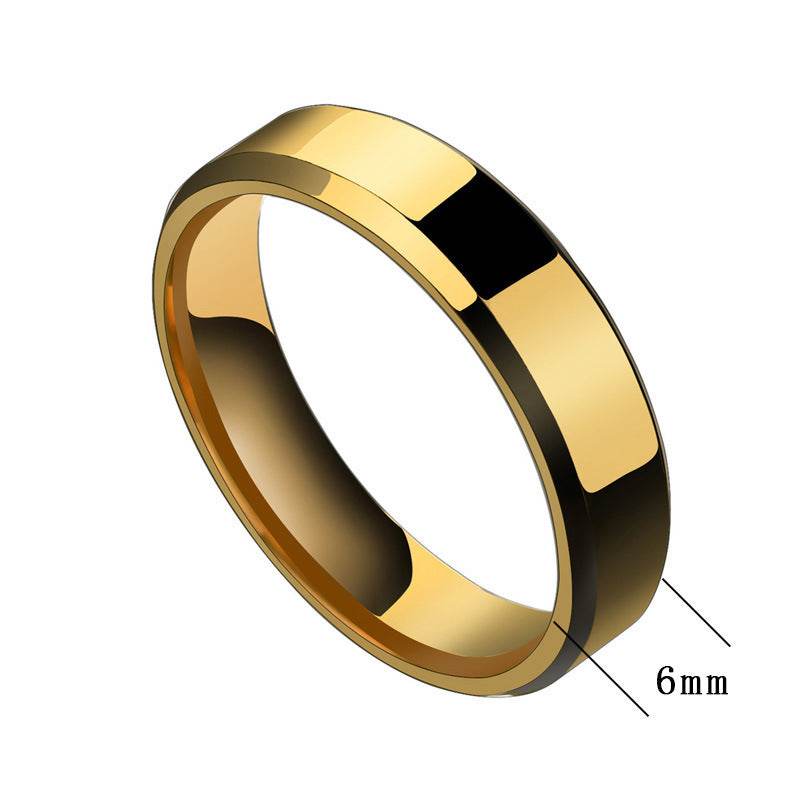 Niche Rings For Men And Women Stainless Steel Couple Rings - ProTrendyz