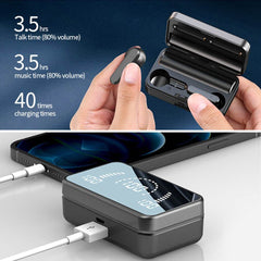 Wireless Bluetooth Earphone In-ear Super Long Standby Wireless Headsets With Mic LED Stereo Audio Sport Earbuds - ProTrendyz