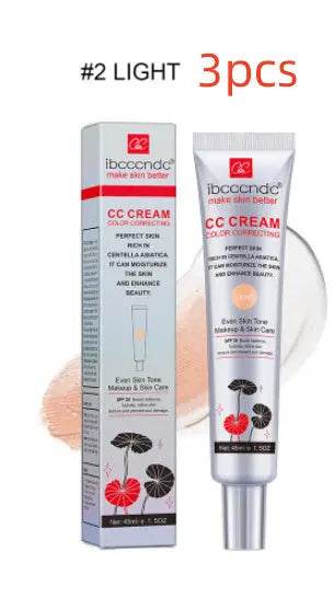 Moisturizing Correcting CC Cream Waterproof Anti-sweat Makeup Before Concealer Lasting Women Makeup Protect Skin Erborian Make US - ProTrendyz