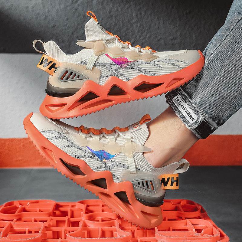 Mesh Breathable Sneakers Casual Men Shoes - ProTrendyz