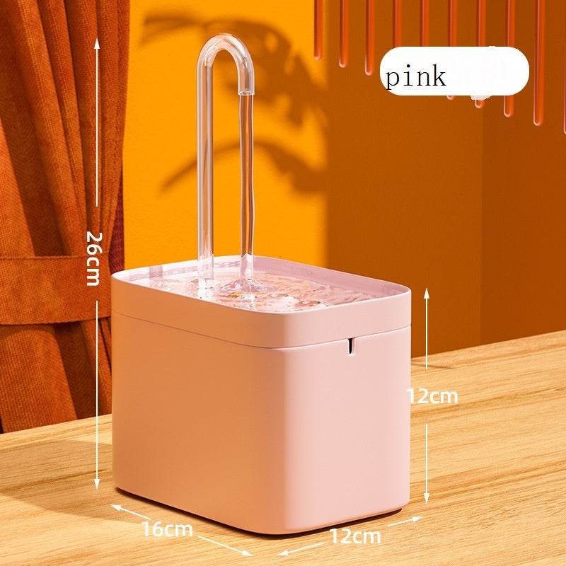 Automatic Cat Water Fountain Auto Filter USB Electric Mute Cat Drinker Bowl 1.5L Recirculate Filtring Drinker For Cats Pet Water Dispenser - ProTrendyz