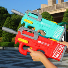 New P90 Electric Water Gun High-Tech Kids Toys Outdoor Beach Pool Large Capacity Summer Gel Blasting Water Gun For Adults - ProTrendyz