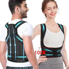 Breathable Mesh Sitting Position Rectifier Invisible Open Shoulder Back Straightener - ProTrendyz