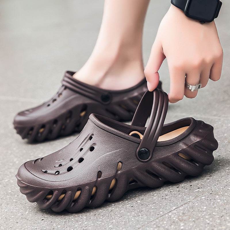 Hole Shoes Men's Slippers Sandals Outdoor Non-slip - ProTrendyz