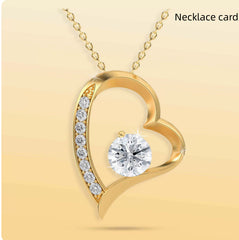 Rotating Bear Gift Box Eternal Rose Teddy Bear Jewelry Box With Necklace Valentine Wedding Special Present For Girlfriend Anniversary Gift Jewelry Box