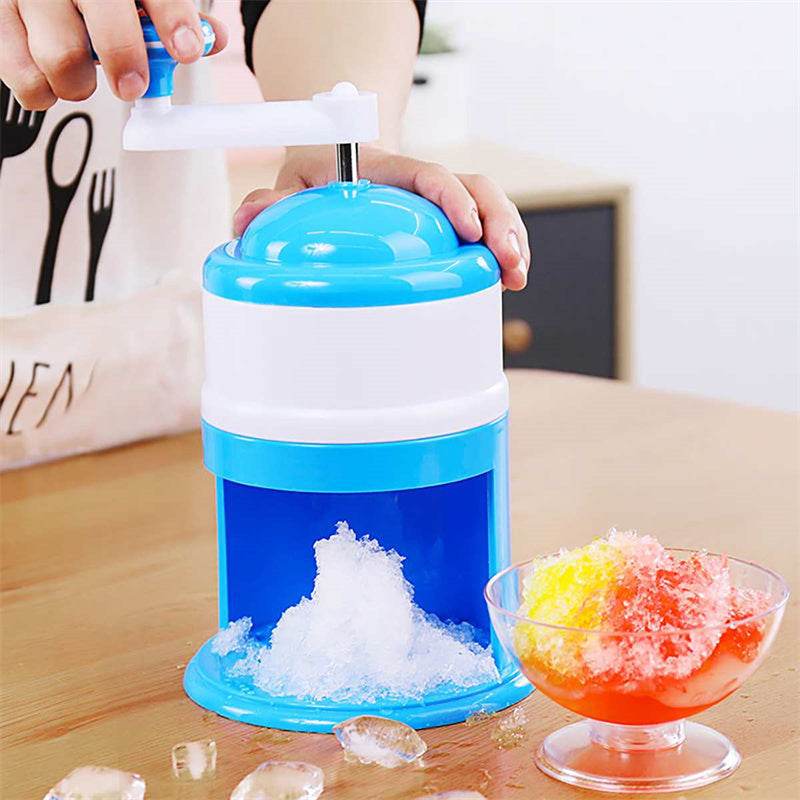 Portable Manual Ice Crushers Hand Crank Ice Shaver Shave Ice Machine Smoothie Maker Household Kitchen Bar Ice Blender Drink Tool Summer Gadgets - ProTrendyz