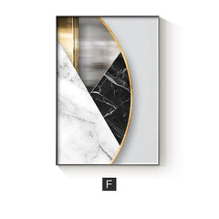 Abstract Geometric Canvas Painting Picture Home Decor Wall Poster - ProTrendyz