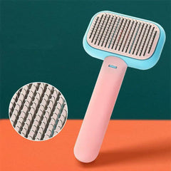 New Pet Cat Dog Hair Brush Hair Massage Comb Open-Knot Brush Grooming Cleaning Tool Stainless Steel Comb - ProTrendyz