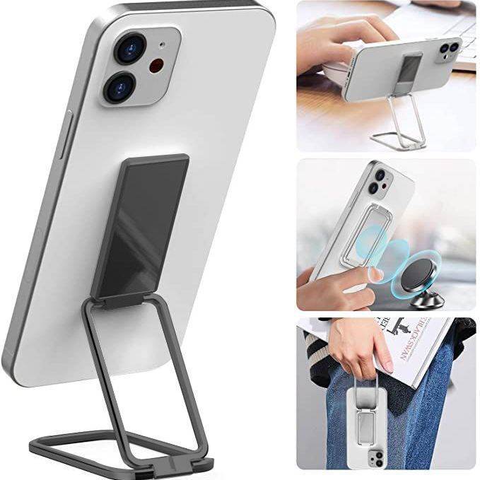 Foldable Mobile Phone Holder Ring Buckle Retractable Desktop CellPhone Stand Car Magnetic Bracket Office Accessories - ProTrendyz