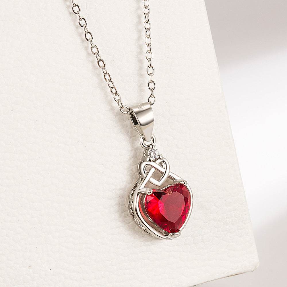 Heart-shaped Ruby Jewelry Suit - ProTrendyz