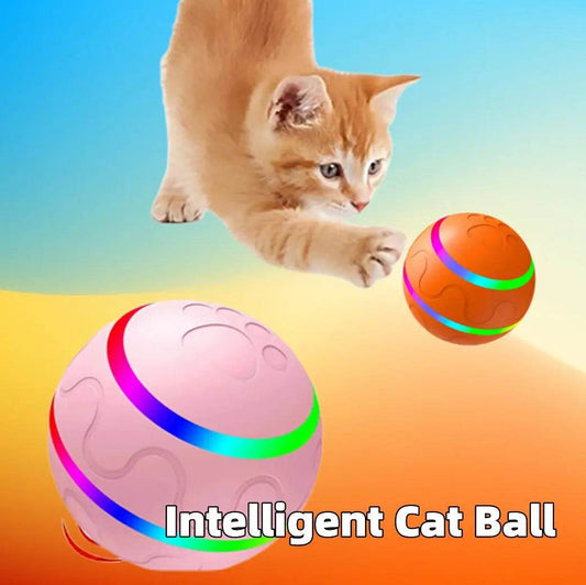 Pet New Cat Wicked Ball Toy Intelligent Ball USB Cat Toys Self Rotating Ball Automatic Rotation Ball - ProTrendyz