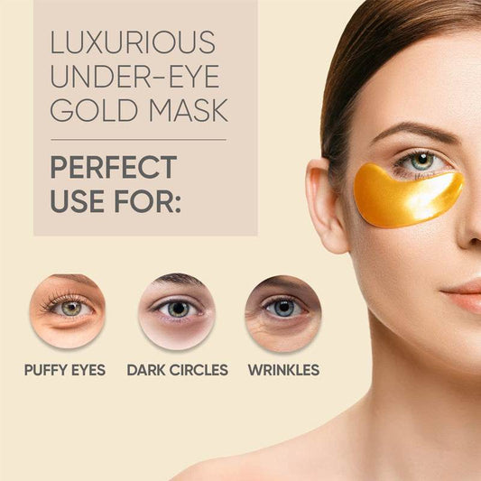 Eye Bag Removal Wrinkle Lifting And Tightening 24K Gold Eye Mask Patch - ProTrendyz