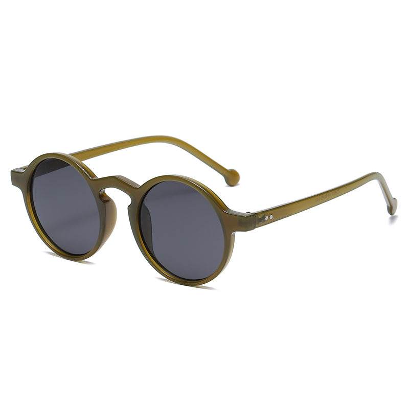 Small Round Frame All Match UV Protection Sunglasses - ProTrendyz