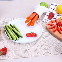 Creative Vegetable Cutters Fruit Kitchen Cucumber Carrot Divider Strawberry Slicer Splitter Kitchen Gadget Accessories - ProTrendyz