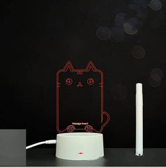 3D Acrylic Board Handwriting Message Board LED Light - ProTrendyz