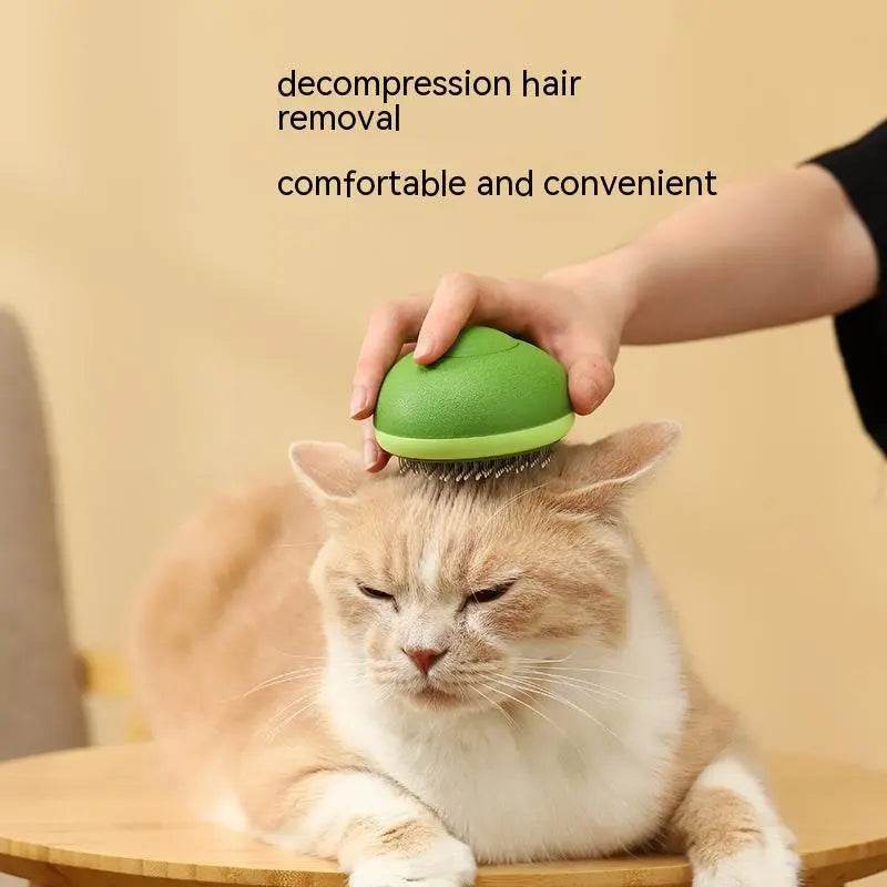 Cat Brush Hair Remover Cleaning Avocado Shaped Dog Grooming Tool Pet Combs Brush Stainless Steel Needle Pet Cleaning Care - ProTrendyz