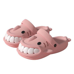 New Cute Funny Shark Slippers Summer Outerdoor Garden Shoes Indoor Non-Slip Floor Home Slipper - ProTrendyz
