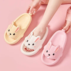 Cute Rabbit Slippers For Kids Women Summer Home Shoes Bathroom Slippers - ProTrendyz