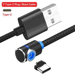 Magnetic Cable Micro Usb Cable 360 Degree Rotate Magnetic Charge Phone Charging Cord Wire - ProTrendyz