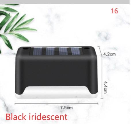 New Upgrade Waterproof LED Solar Fence Lamp Solar Deck Lights Solar Step Light Outdoor For Patio Stairs Garden Pathway Step Yard - ProTrendyz