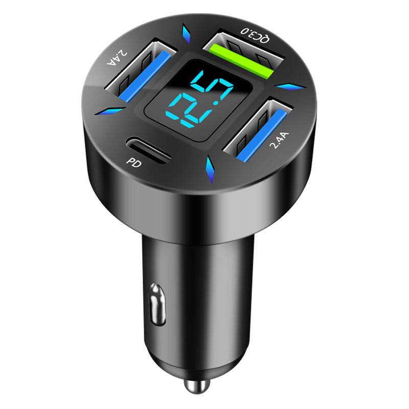 Four-port Car Charger 4USB Car Charger - ProTrendyz
