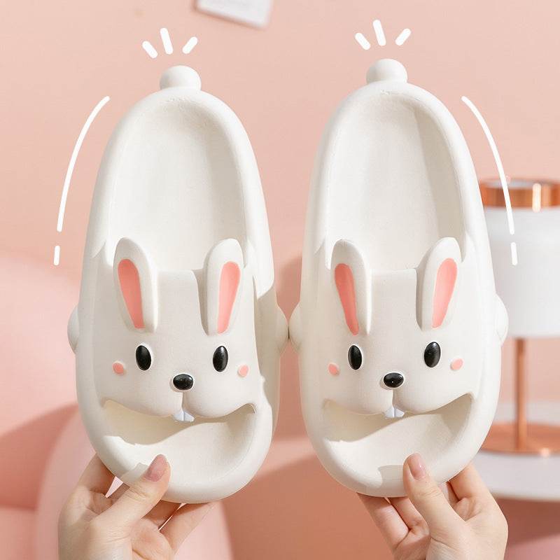 Cute Rabbit Slippers For Kids Women Summer Home Shoes Bathroom Slippers - ProTrendyz