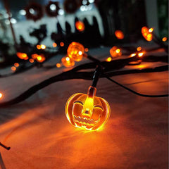 Halloween LED Willow Vine String Light Cool Cartoon Bat Pumpkin Decoration For Indoor Outdoor Party House Decor - ProTrendyz