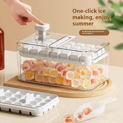 28 56 Grids Reusable Ice Mold Ice Cubes Tray DIY Moulds Ice Cubes Maker Release Homemade Ice Cubes Tray Mold Home Ice Making Tool - ProTrendyz