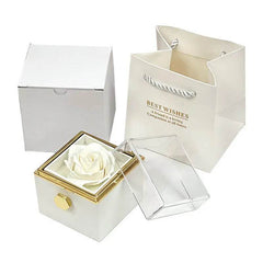 Rotating Soap Flower Rose Gift Box Creative Rotating Rose Jewelry Packaging Box Valentine's Day Gift For Women US - ProTrendyz