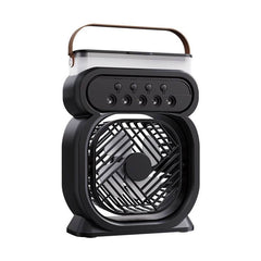 3 In 1 Portable Air Conditioner Evaporative Air Cooler LED Night Lights 3 Speeds Humidifier Fan For Home Office - ProTrendyz