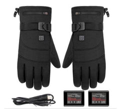 Winter Electric Heated Gloves Motorcycle Touch Screen Gloves - ProTrendyz