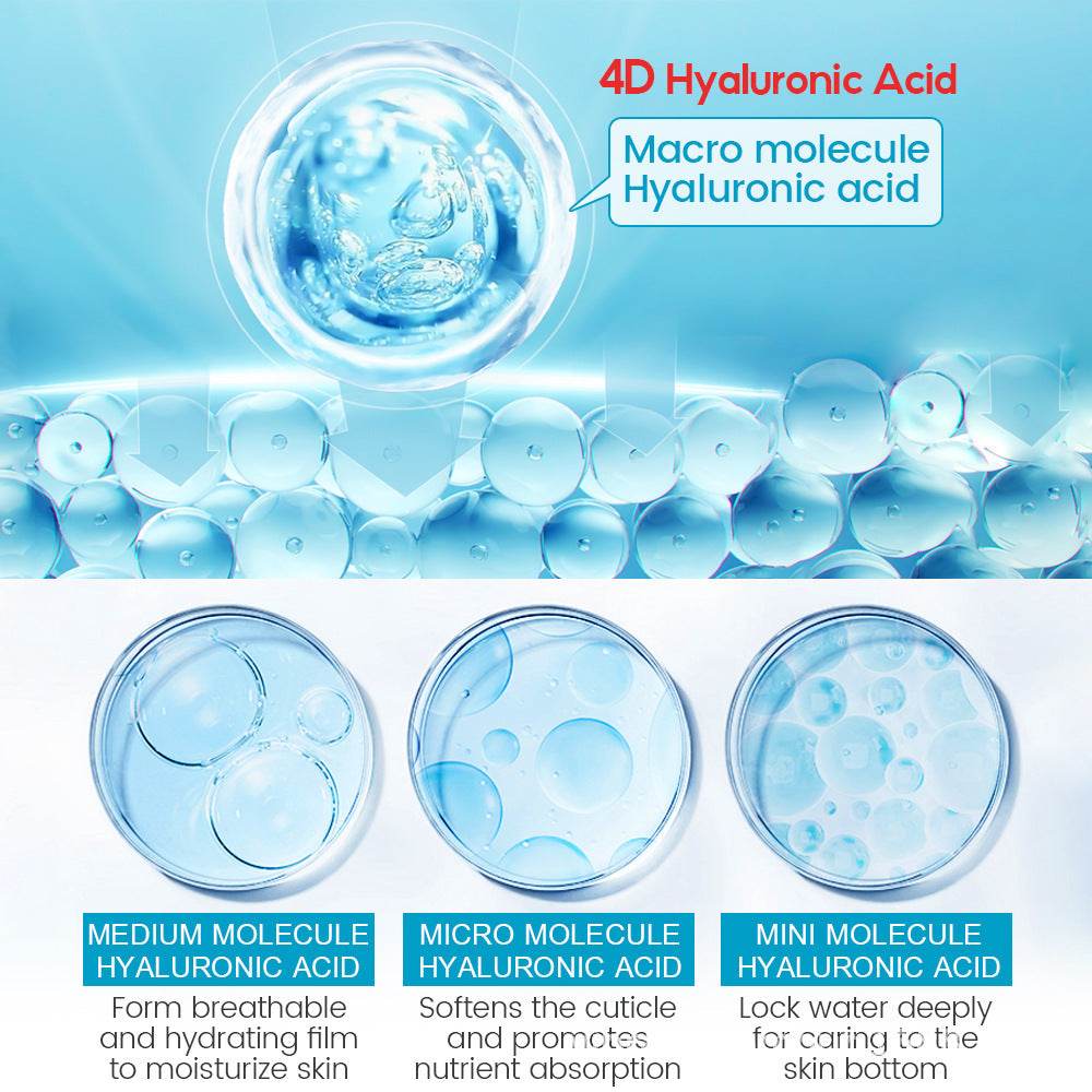 Hyaluronic Acid Face Serum Anti-Aging Shrink Pore Whitening Moisturizing Face Cream Dry Skin Care - ProTrendyz