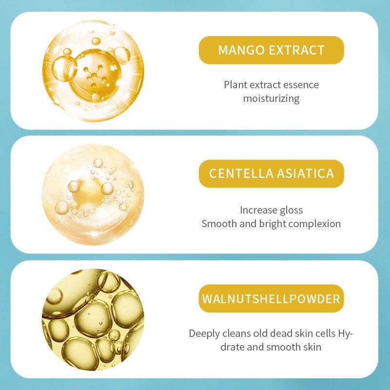 Fruit Bath Salt Scrub Cream Exfoliating Body Care - ProTrendyz