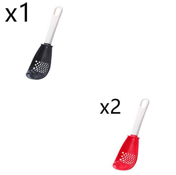 Multifunctional Slotted Spoon Grinding Cooking Spoon Mashed Auxiliary Food Ginger Garlic Spoon Press Potatoe Stir-frying Spatula Kitchen Gadget - ProTrendyz