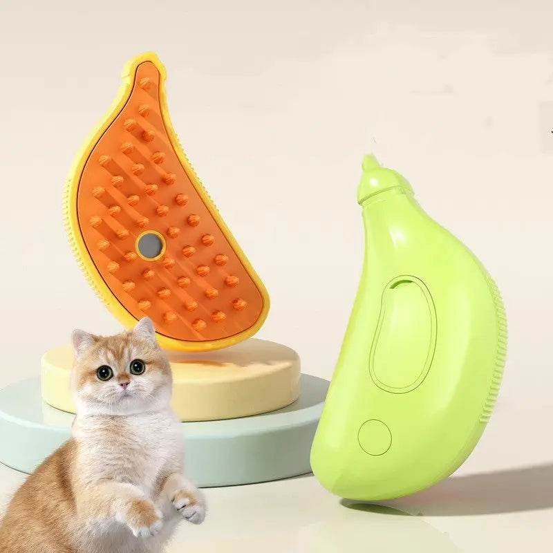 3 In 1 Pet Steam Brush Cat Dog Cleaning Steamy Spray Massage Beauty Comb Hair Removal Grooming Supplies Pets Accessories - ProTrendyz