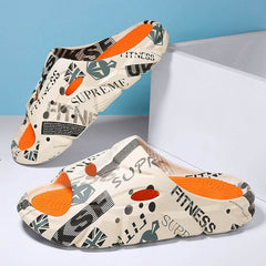 Men's Summer Outerwear Stylish Beach Platform Slippers - ProTrendyz