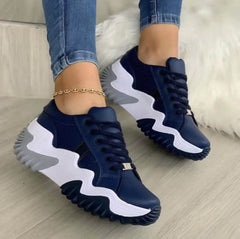 Women Shoes Lace-up Sports Sneakers - ProTrendyz