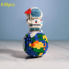 Mini Micro Rocket Building Blocks Space Moon Satellite Astronaut Diamond Bricks Constructor Toys For Children Gifts - ProTrendyz