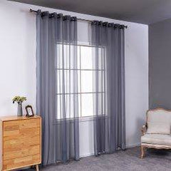 Modern And Simple Pure Color Cotton And Linen Window Screen - ProTrendyz