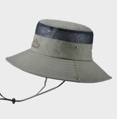 Solid Color Big Brim Sun Hat Outdoor Mountaineering Protection - ProTrendyz